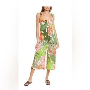 Alia Blue Jenny Jenny Jumpsuit with Wide-Leg Culottes